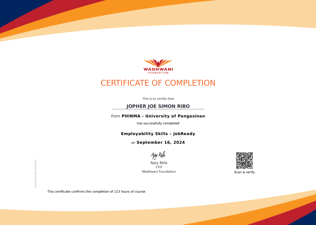 Employability Skills — JobReady — Wadhwani Foundation